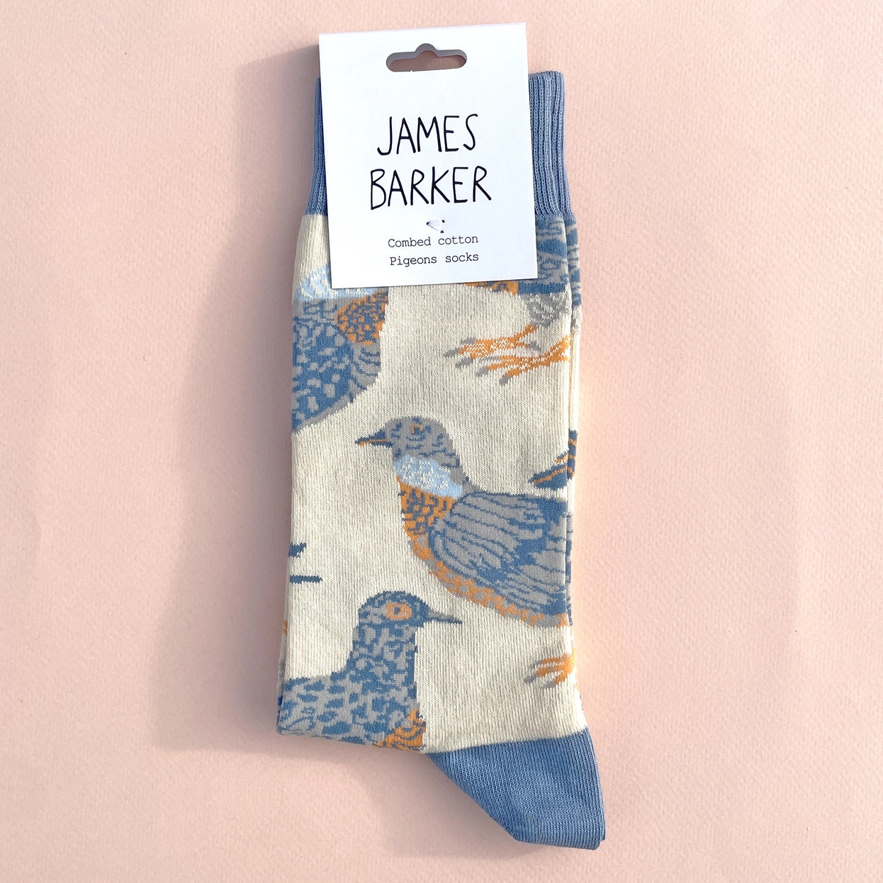 Pigeon Cotton Socks - UK 8-11 - THE BRISTOL ARTISAN