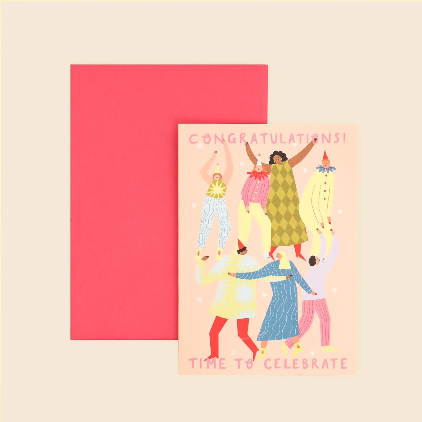 Time to Celebrate Congratulations Card - THE BRISTOL ARTISAN