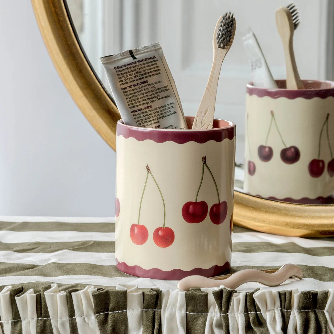 Ceramic Everything Pot - Cherries - THE BRISTOL ARTISAN