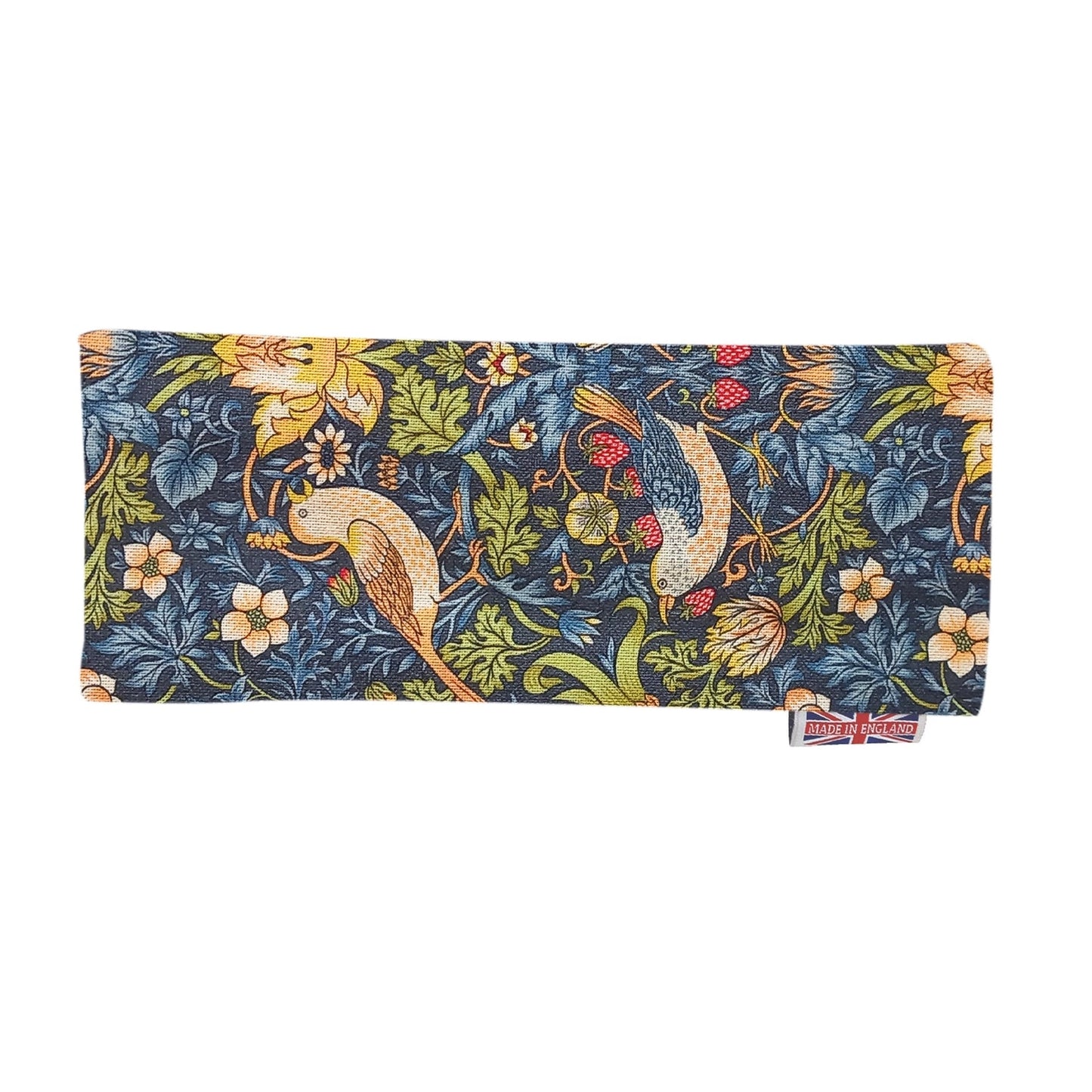 Eye Pillow -William Morris Strawberry Thief Navy - THE BRISTOL ARTISAN