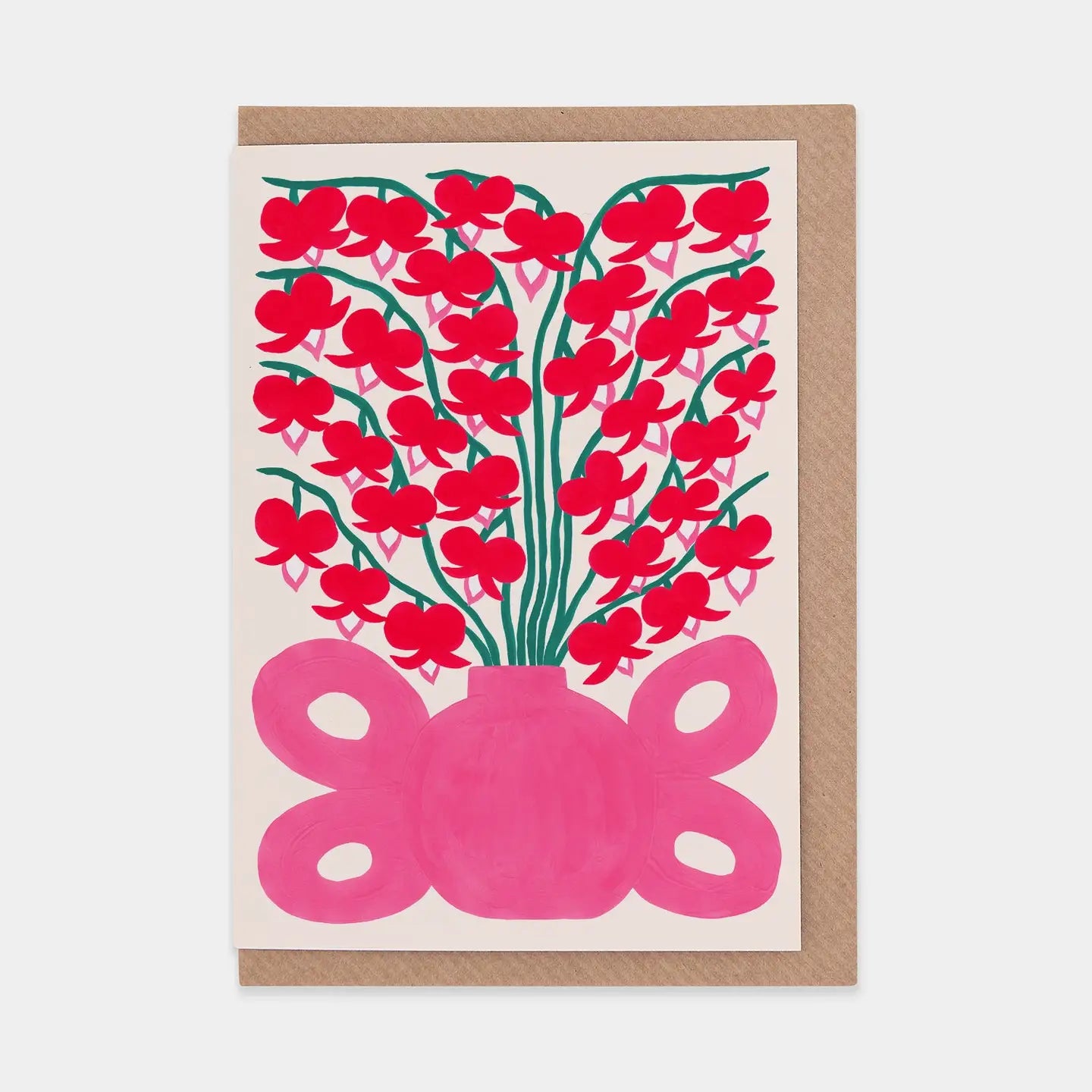 Bleeding Heart Greeting Card - THE BRISTOL ARTISAN