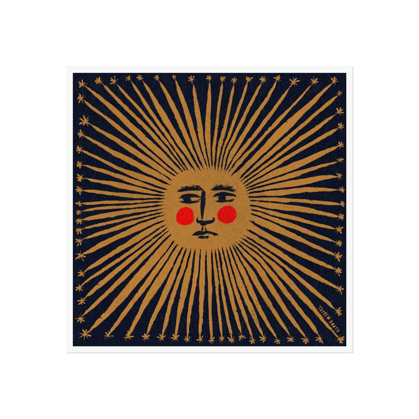 Tabby Booth ‘Solstice’ Fine Art Print - 16” x 16” - THE BRISTOL ARTISAN