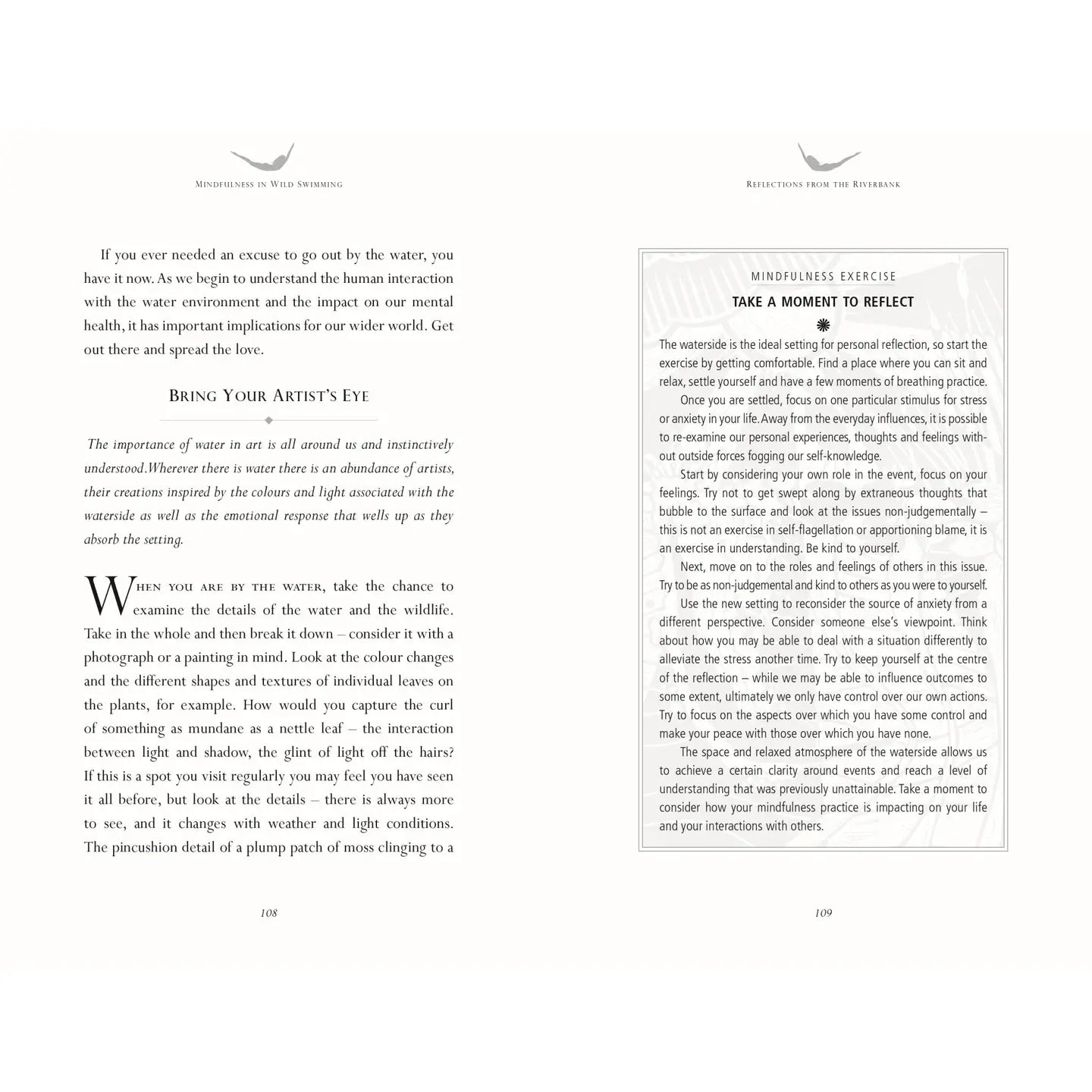 Mindfulness in Wild Swimming - THE BRISTOL ARTISAN