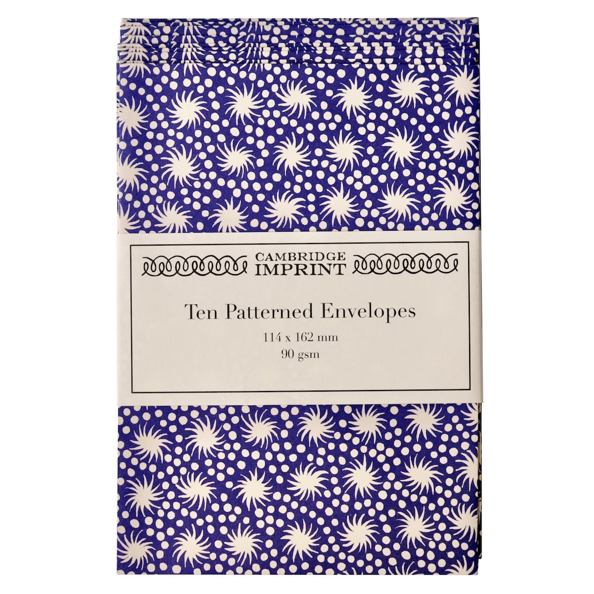 Packet of Ten Patterned Envelopes - Animalcules Twilight