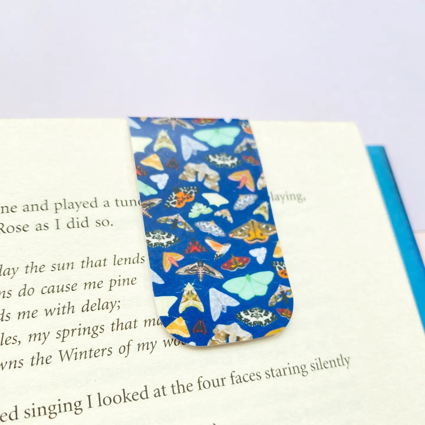 Magnetic Bookmark - Moths - THE BRISTOL ARTISAN