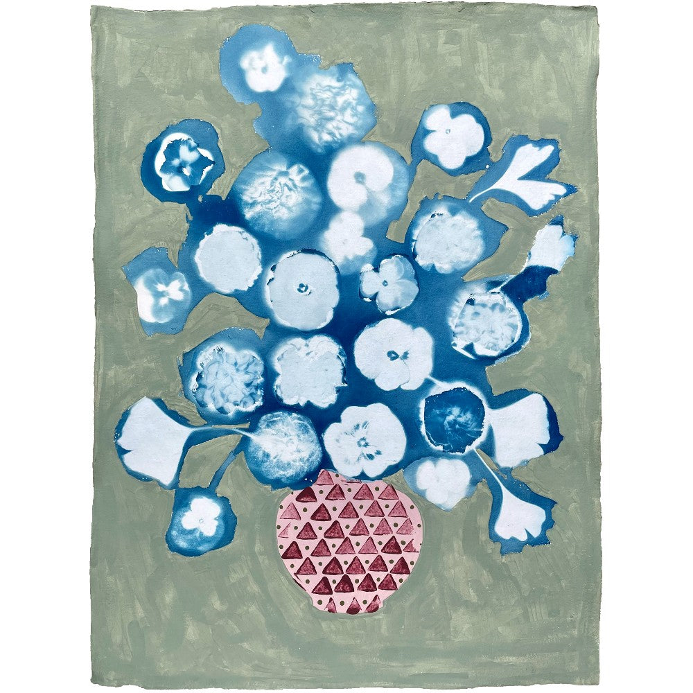 Primroses - Original Artwork on paper - The Bristol Artisan Handmade Sustainable Gifts and Homewares.