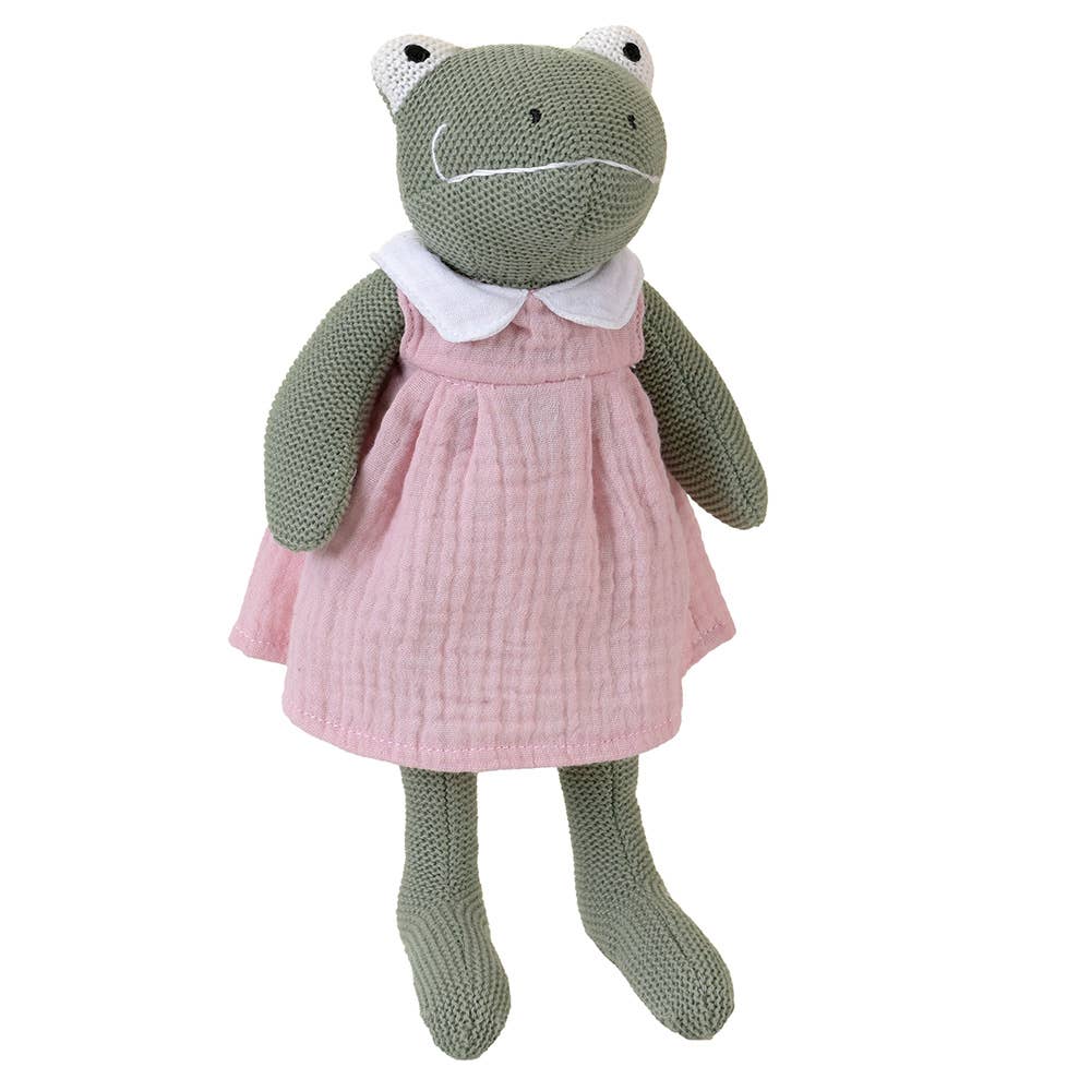 Paulette The Frog Soft Toy - THE BRISTOL ARTISAN