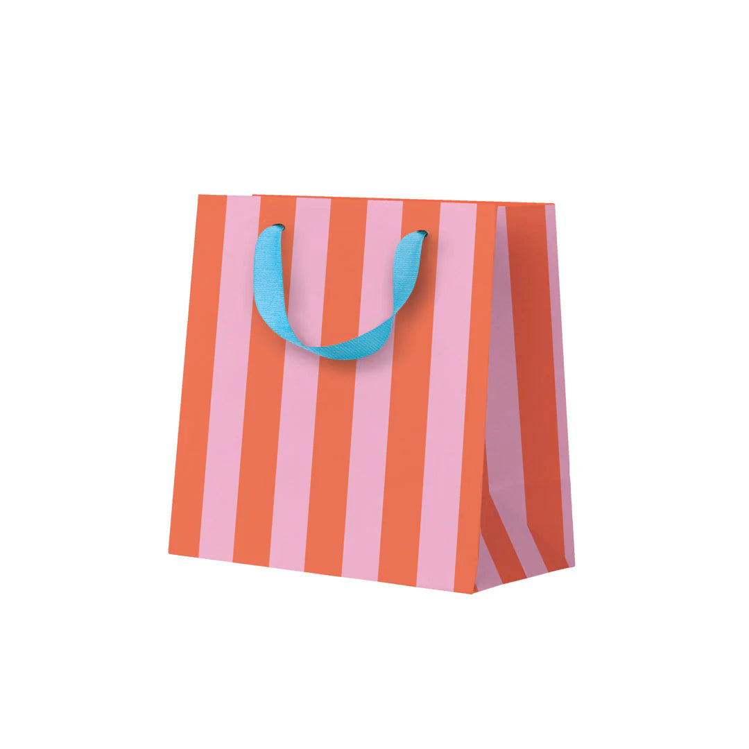 Pink and Orange Mini Gift Bag - THE BRISTOL ARTISAN