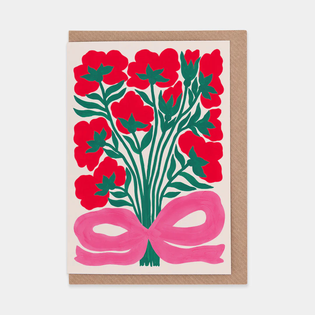 Roses Greetings Card - THE BRISTOL ARTISAN