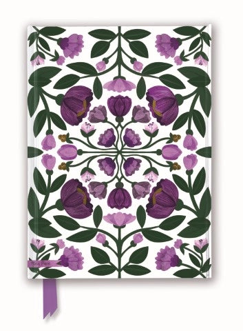 Nina Pace: Purple Flowers (Foiled Journal) - THE BRISTOL ARTISAN