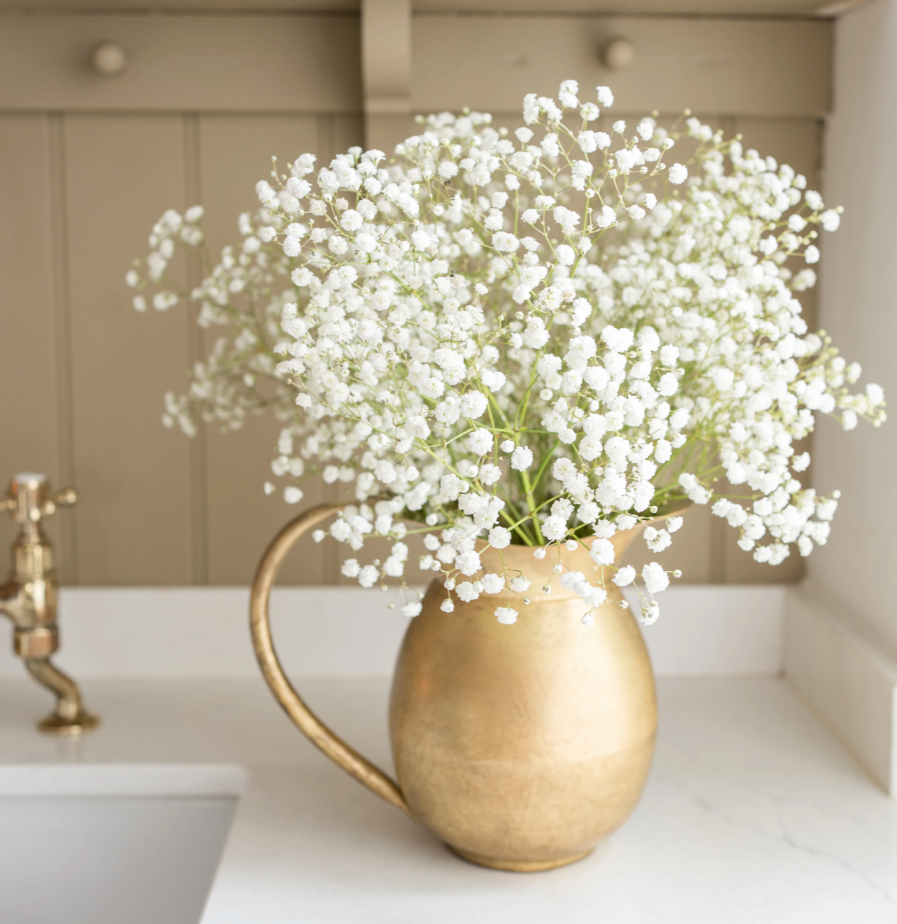 Large Brass Jug - THE BRISTOL ARTISAN