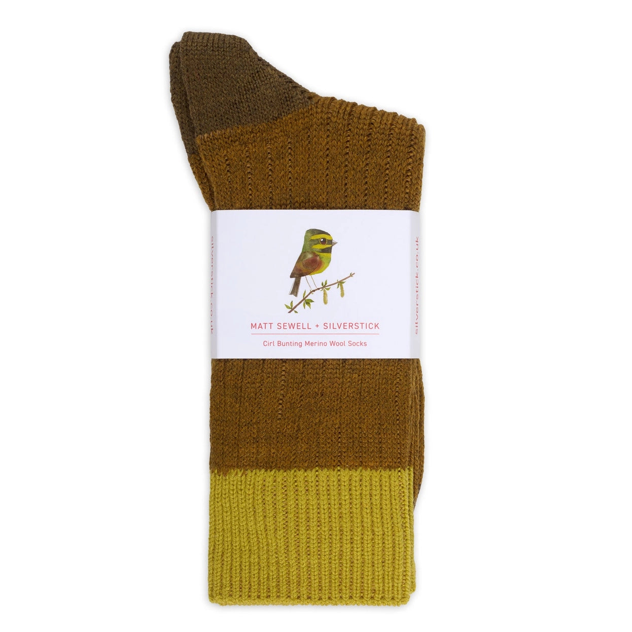Silverstick Cirl Merino Socks, UK 8-10 - THE BRISTOL ARTISAN