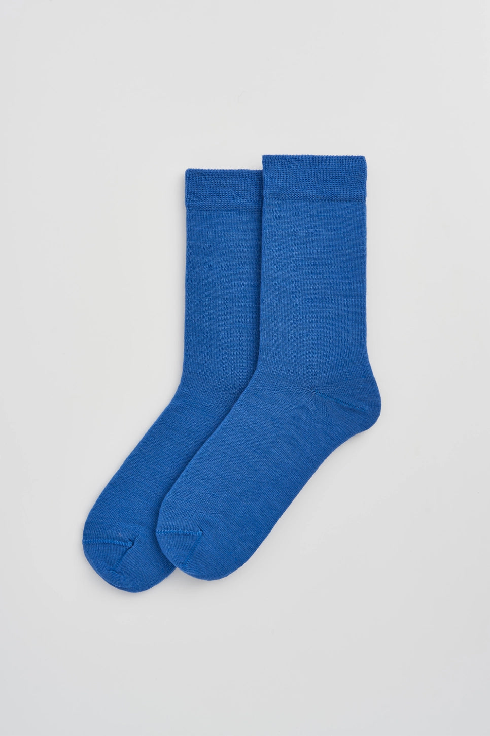 Strong Blue Merino Socks - THE BRISTOL ARTISAN