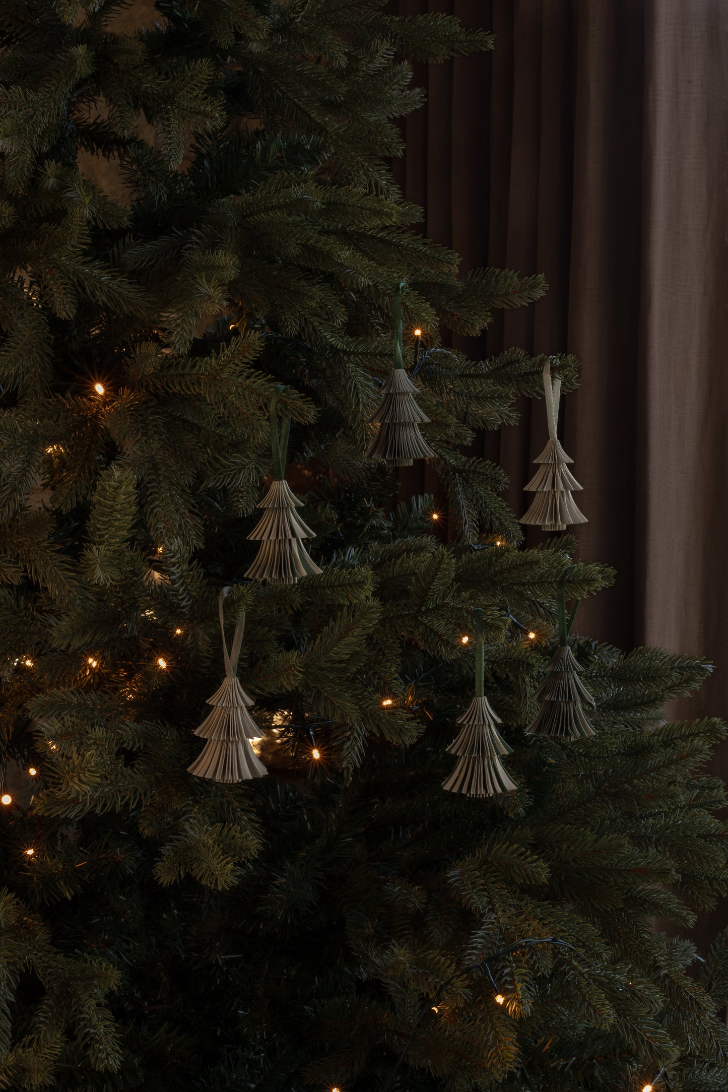 Paper Tree Christmas Tree Decoration - THE BRISTOL ARTISAN