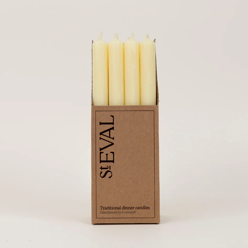 Dinner candle - Ivory - THE BRISTOL ARTISAN