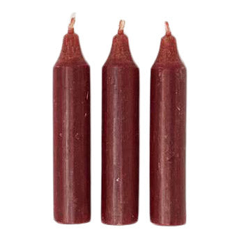 Bundle of five candles - Ruby Red - The Bristol Artisan Handmade Sustainable Gifts and Homewares.