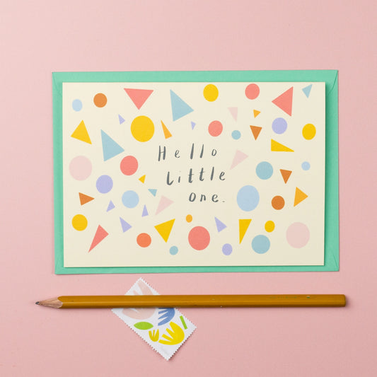 ‘Hello Little One’ Card - THE BRISTOL ARTISAN