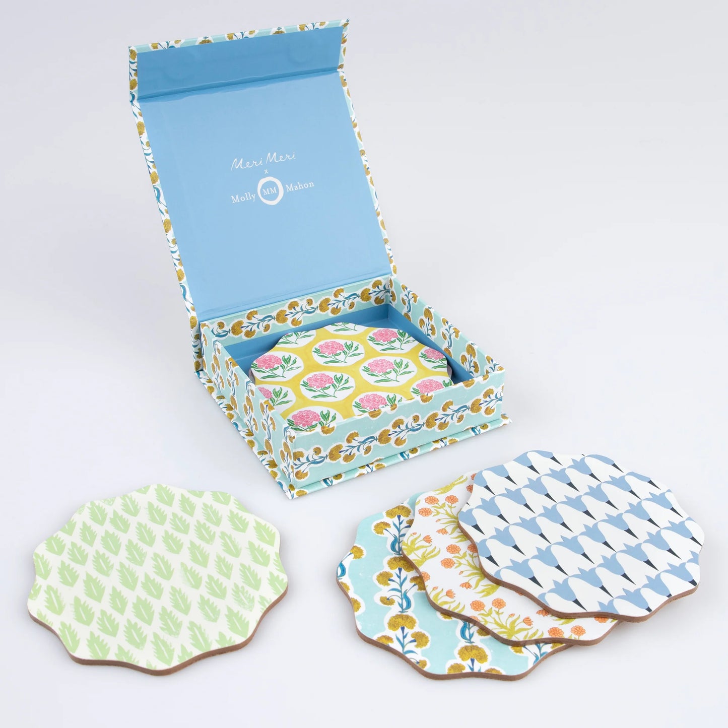 Molly Mahon Set of Six Assorted Coasters - THE BRISTOL ARTISAN