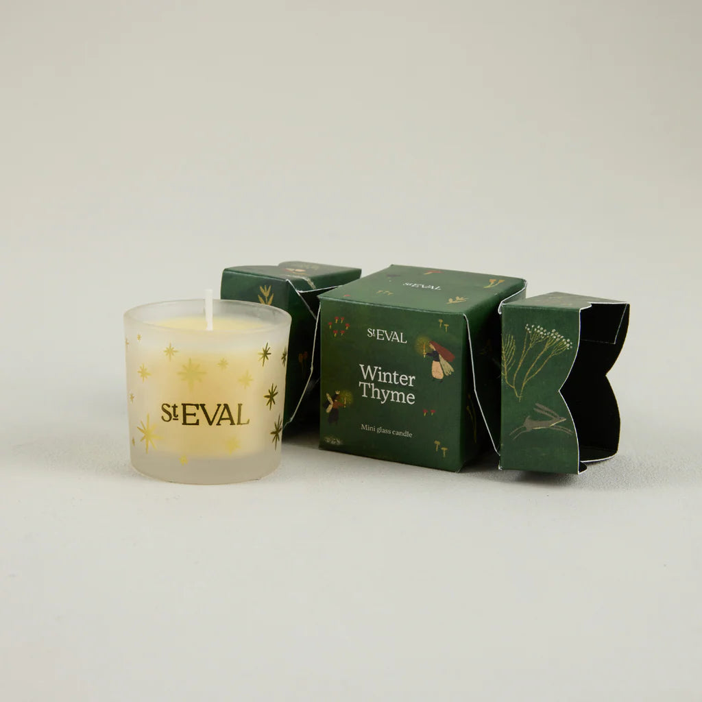 Winter Thyme Christmas Cracker Candle - THE BRISTOL ARTISAN