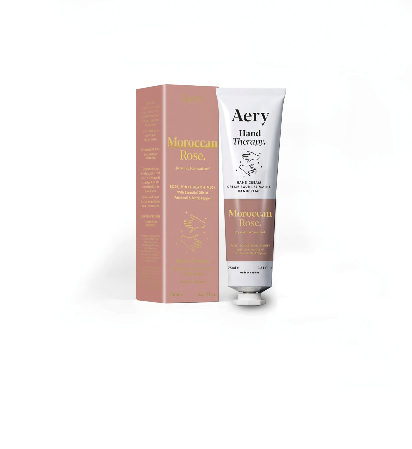 Moroccan Rose Hand Cream - Rose Tonka and Musk - The Bristol Artisan Handmade Sustainable Gifts and Homewares.