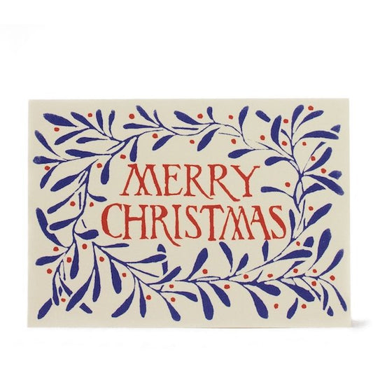 'Christmas Wreath' Pack of 10 Christmas Cards - THE BRISTOL ARTISAN