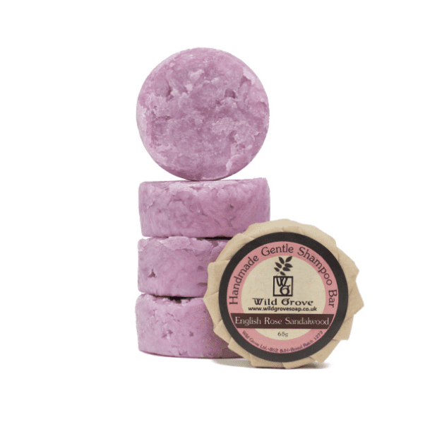 Shampoo Bar - English Rose & Sandalwood - THE BRISTOL ARTISAN