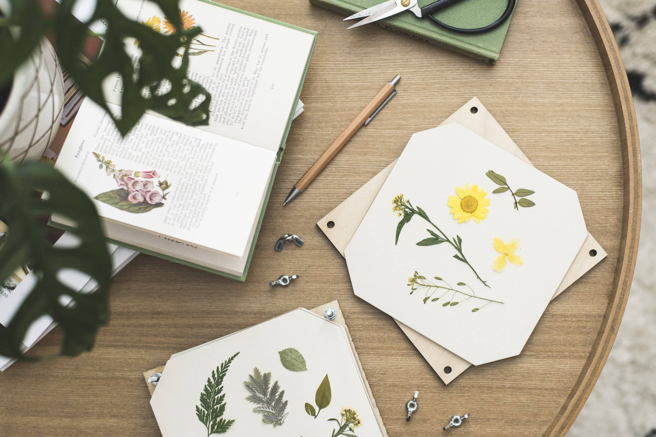 Flower Press - Poppy - The Bristol Artisan Handmade Sustainable Gifts and Homewares.