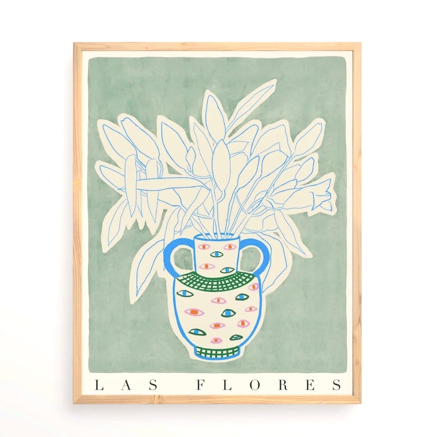 Sale - Flores 5 print - THE BRISTOL ARTISAN