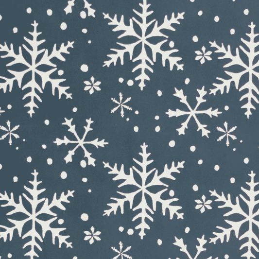 Gift Wrap - Snowflake - THE BRISTOL ARTISAN