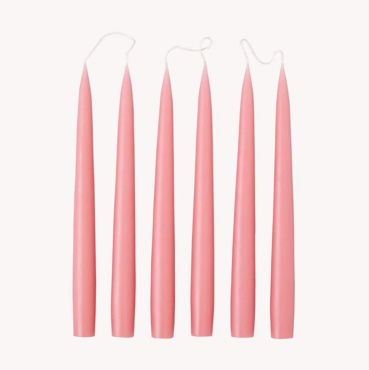 Vintage Rose taper candles - pair - THE BRISTOL ARTISAN
