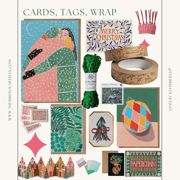Christmas Cards, Wrap, Gift bags & Ribbon