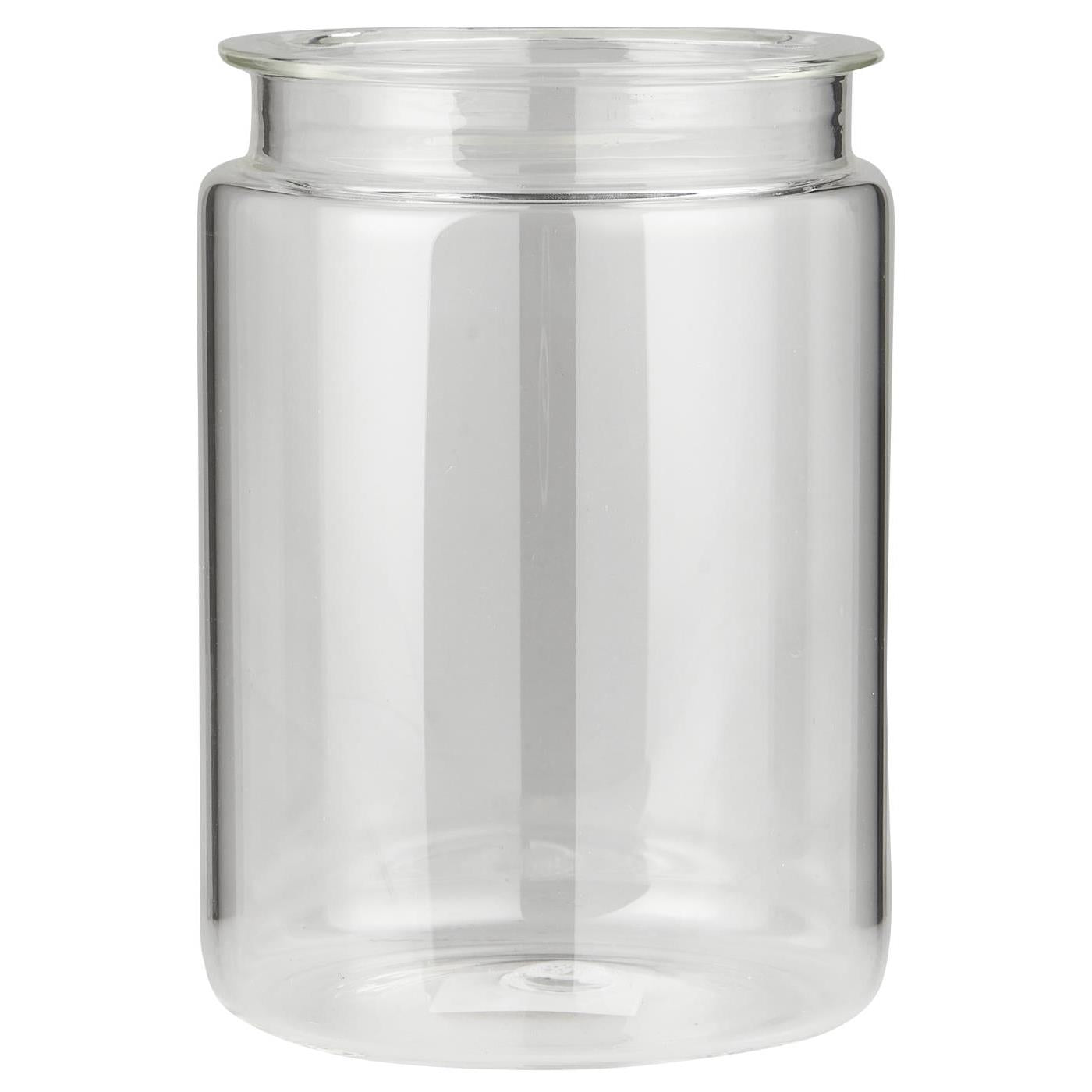 Clear Glass Vase for Medium sized Floral Bouquets - THE BRISTOL ARTISAN