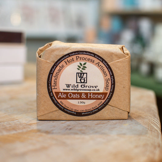 Handmade Ale, Oat & Honey Hot Process Soap - THE BRISTOL ARTISAN