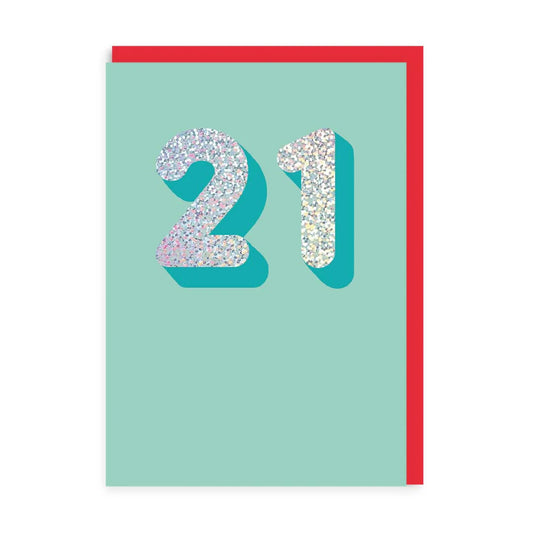 21st Birthday Card - THE BRISTOL ARTISAN