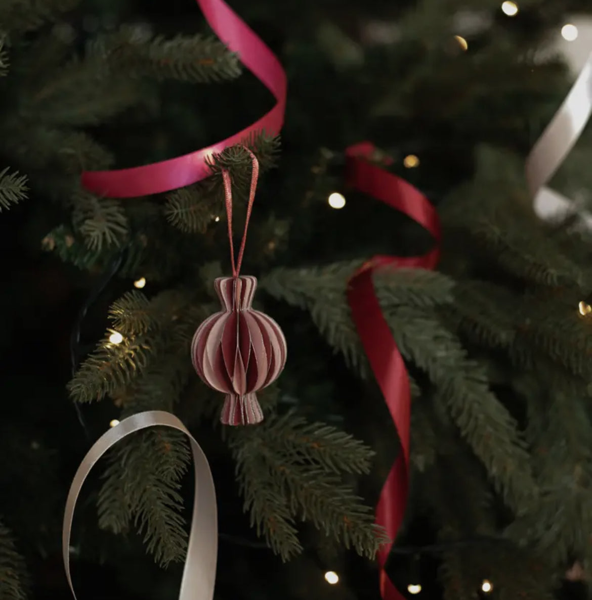 Paper Sweetie Christmas Tree Decoration - THE BRISTOL ARTISAN