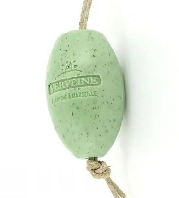 Crushed Verbena soap on a rope - THE BRISTOL ARTISAN