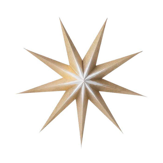 Paper Star gold 80cm - THE BRISTOL ARTISAN