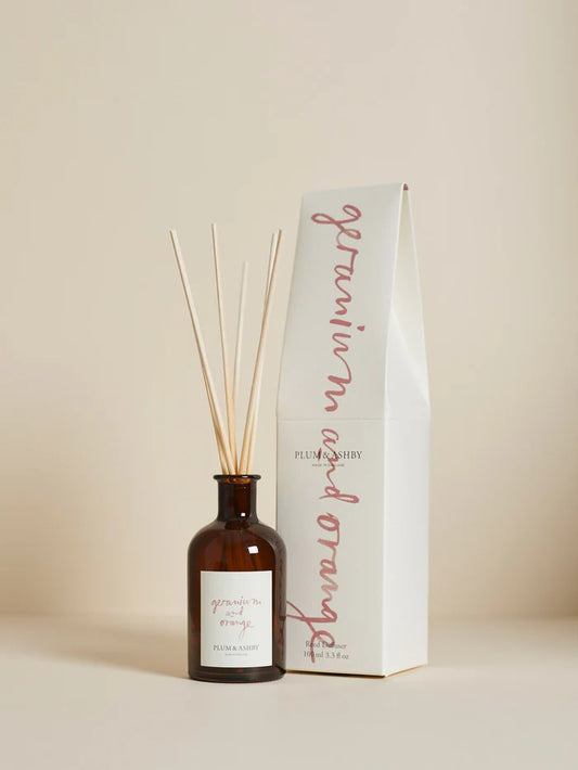 Geranium and Orange Reed Diffuser - THE BRISTOL ARTISAN