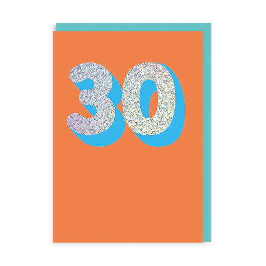 30th Birthday Card - THE BRISTOL ARTISAN