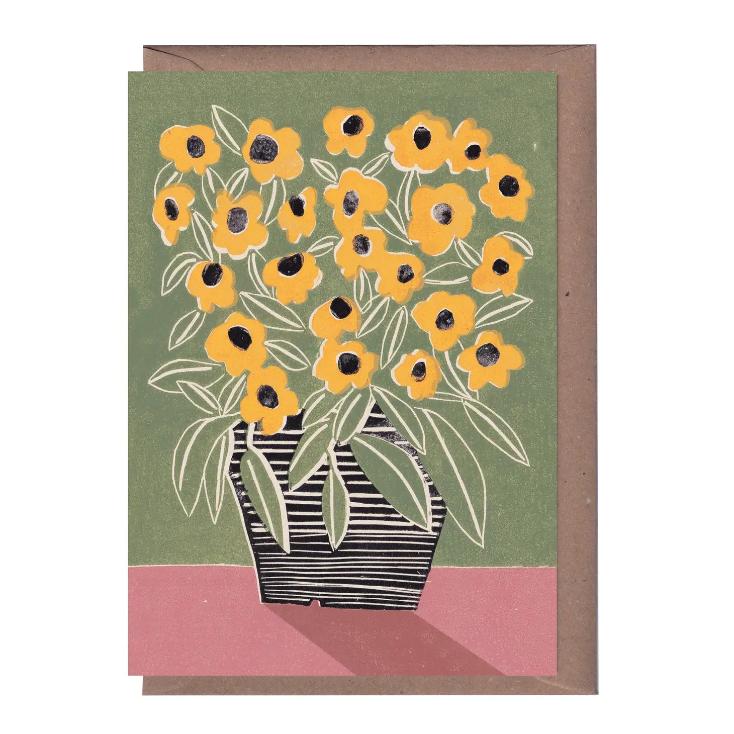 Black Eyed Susan card - THE BRISTOL ARTISAN