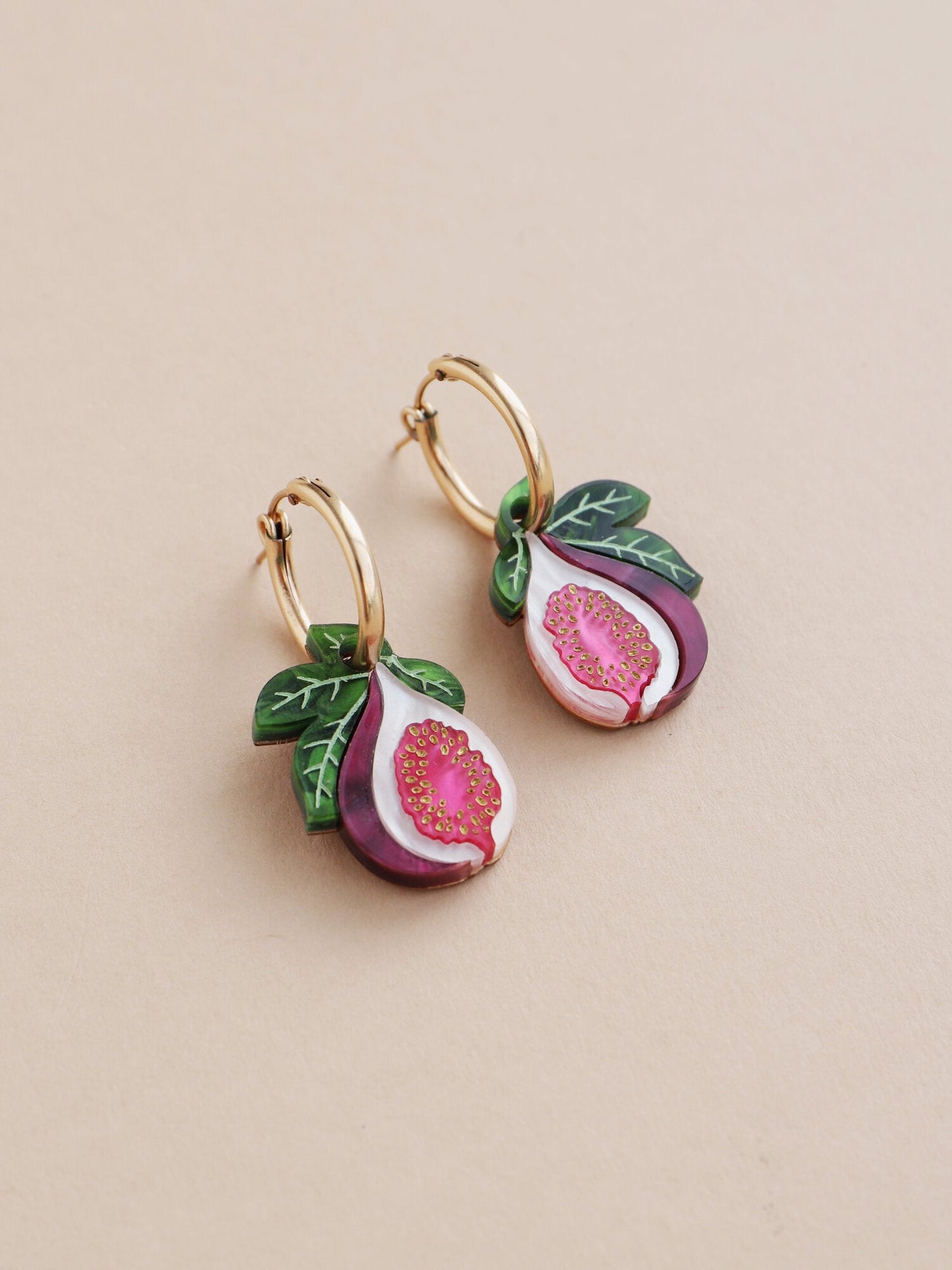 Fig Hoops by Wolf & Moon - THE BRISTOL ARTISAN