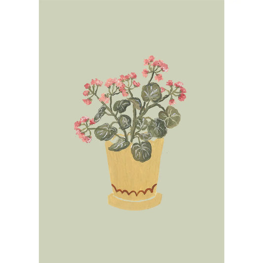 A5 Print - Geraniums - THE BRISTOL ARTISAN