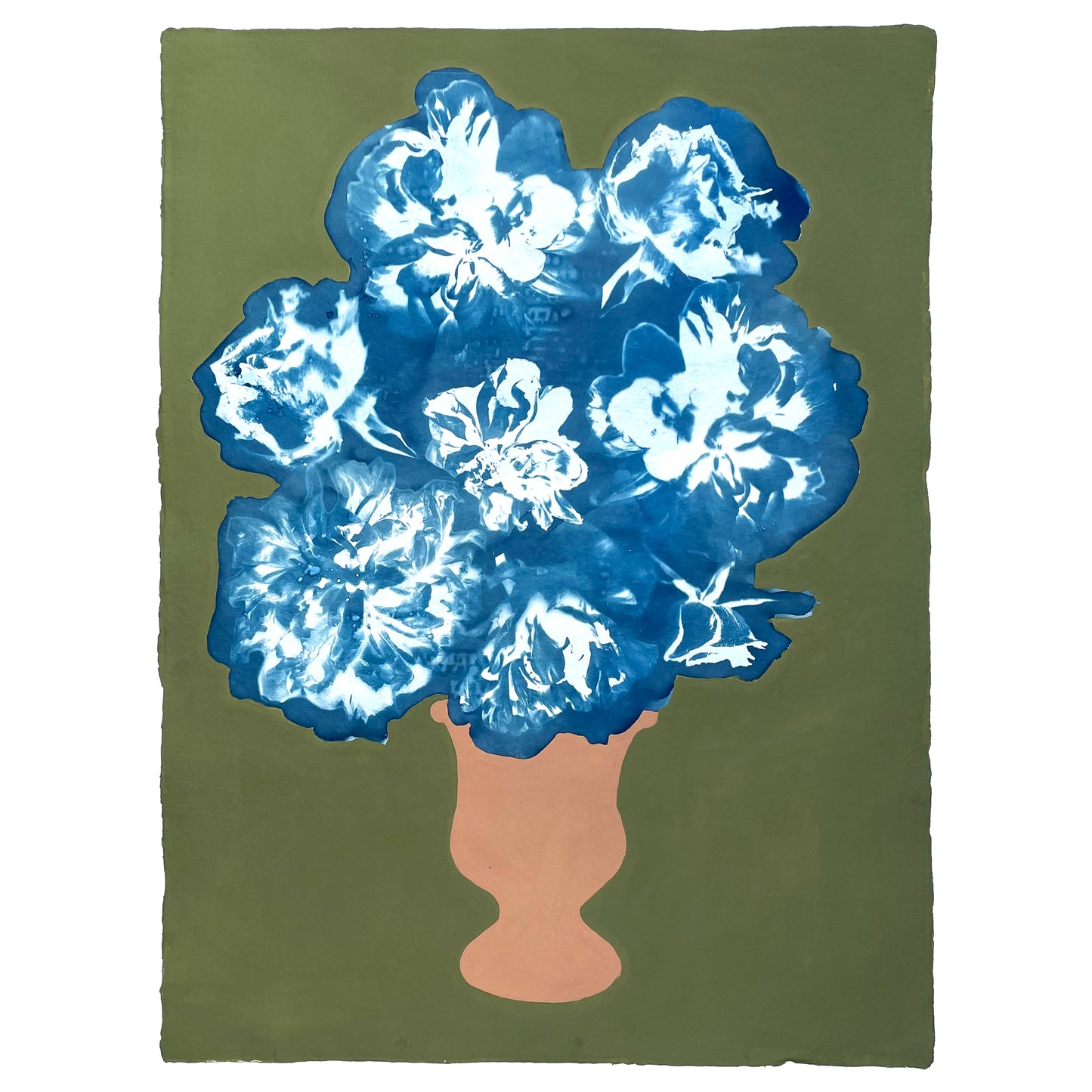 Bloom Series, Vase four - Original Artwork on paper