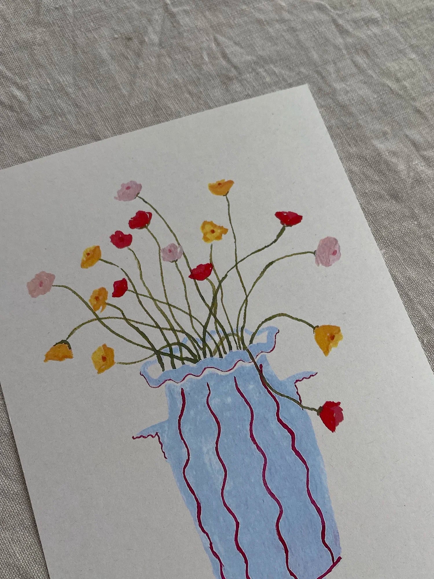 A5 Print - Icelandic Poppies - THE BRISTOL ARTISAN