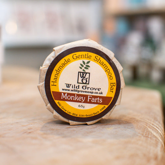 Shampoo Bar - monkey farts - THE BRISTOL ARTISAN