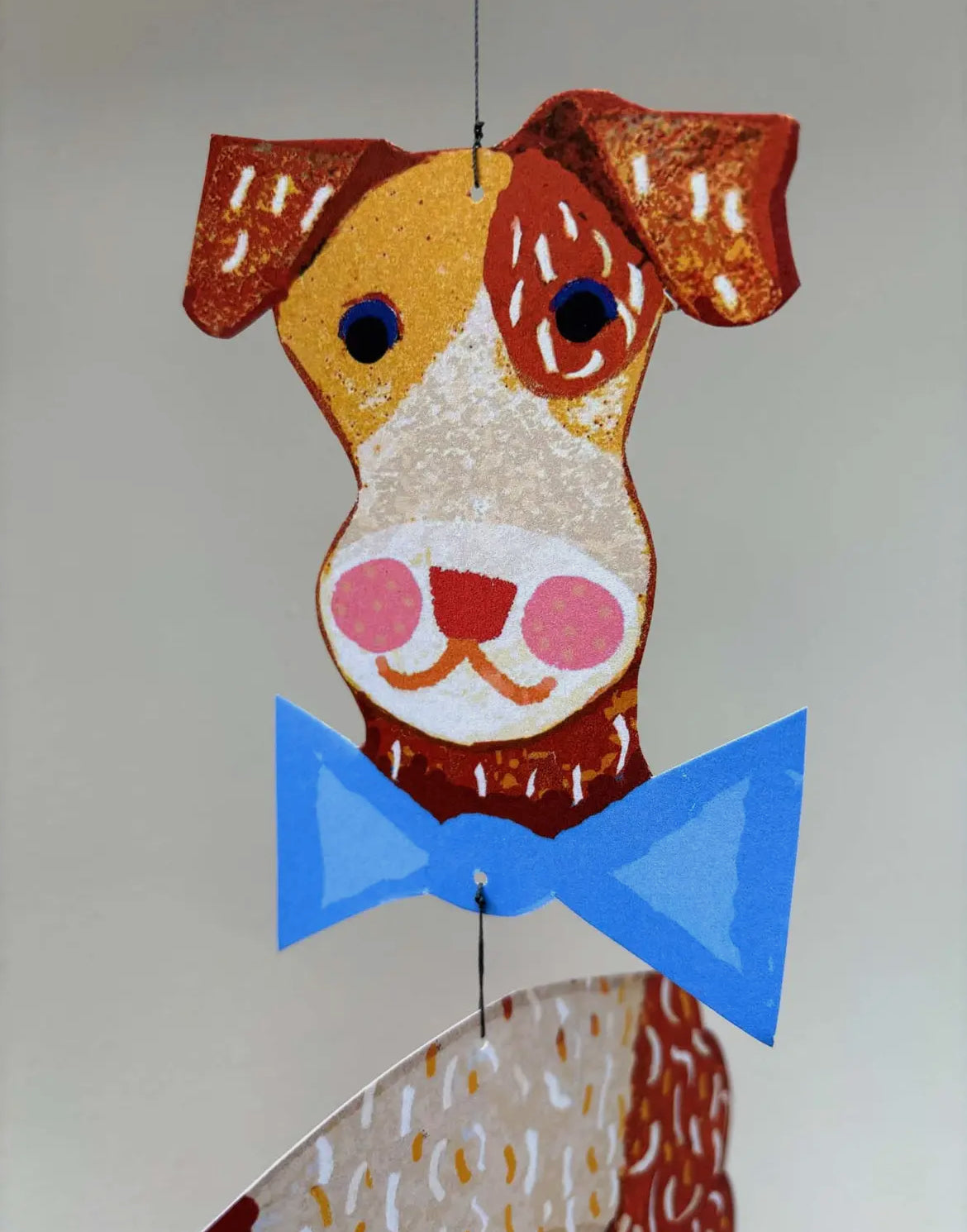 Nursery Room Terrier Dog Kinetic Mobile - THE BRISTOL ARTISAN