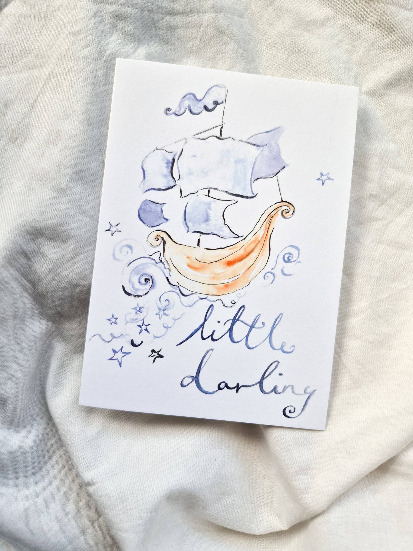 Dreamy Ship Card