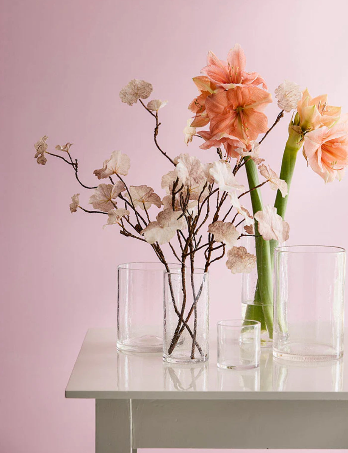 Recycled Glass Vase - Clear - THE BRISTOL ARTISAN