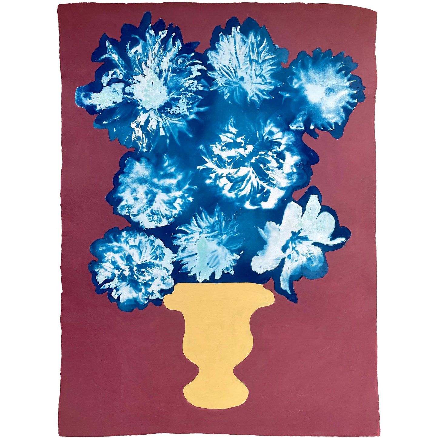 Bloom Series, Vase three - Original Artwork on paper