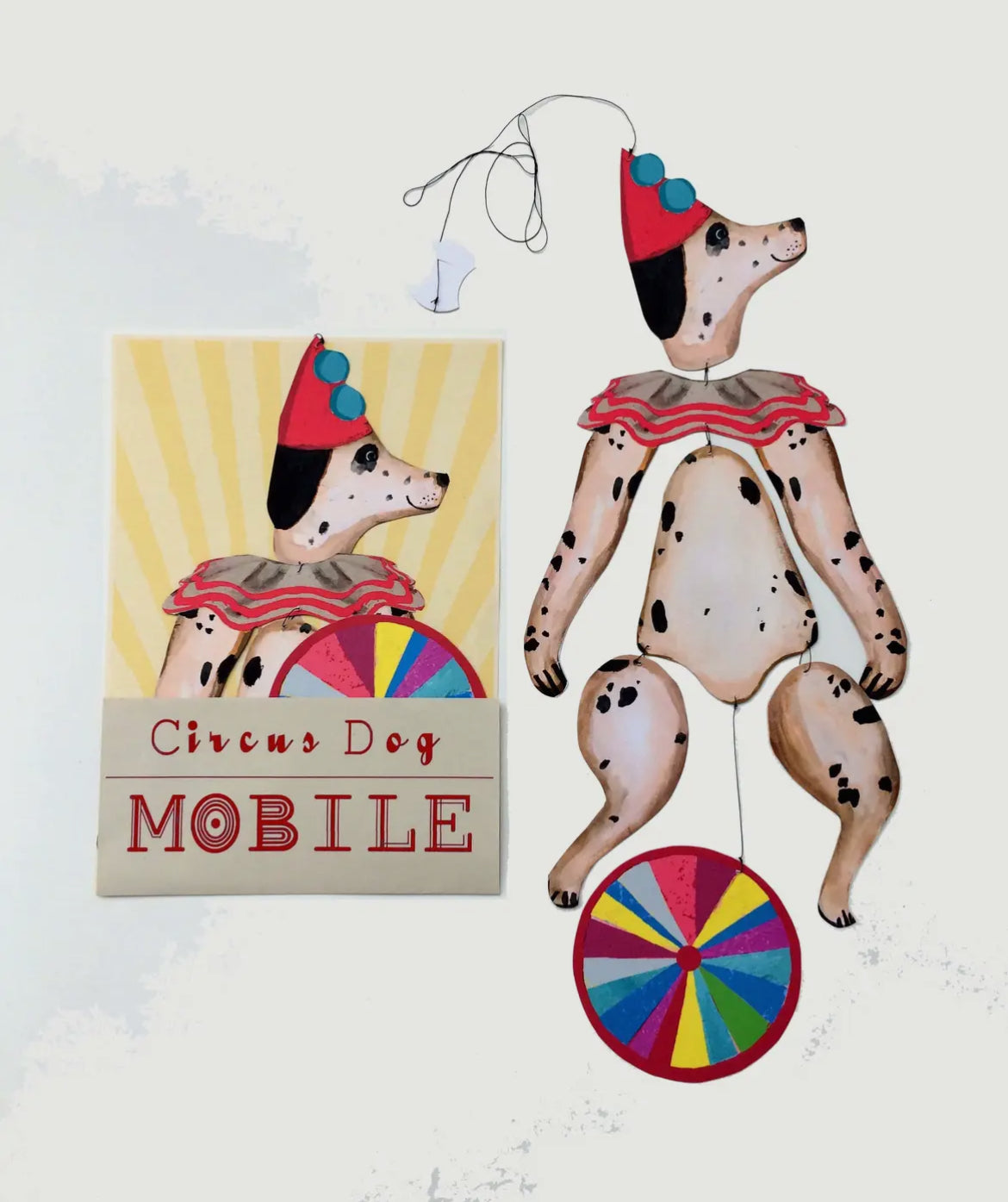 Nursery Room Dog Kinetic Mobile - THE BRISTOL ARTISAN